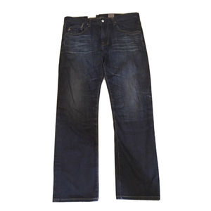 Adriano Goldschmied The Matchbox Slim Straight Mens Size 38x35 Denim Blue Jeans